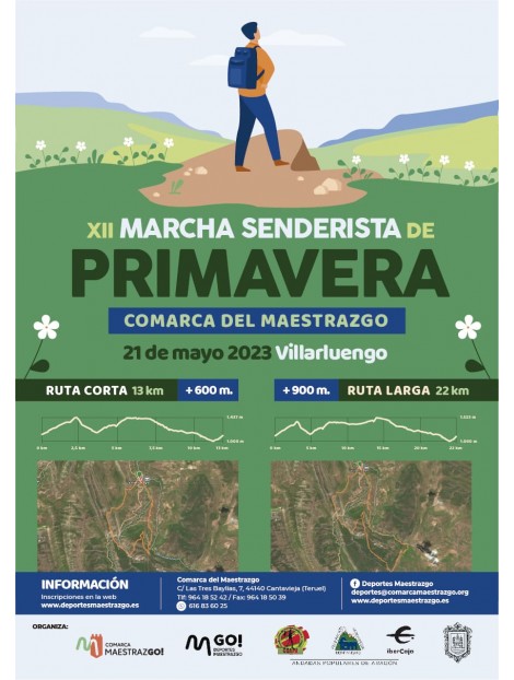 XII SENDERISTA DE PRIMAVERA-VILLARLUENGO
